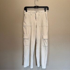 Abercrombie Kids High-Rise Wide Leg Cargo Pants – Size 11/12 – Adjustable Waist